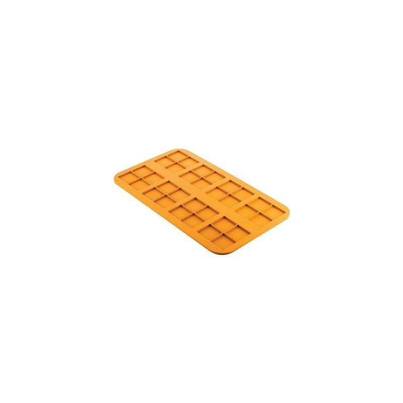 PLAQUE SILICONE 470X270 - 8 séries de carrés 48.5x48.5xht5.5 mm - 12m