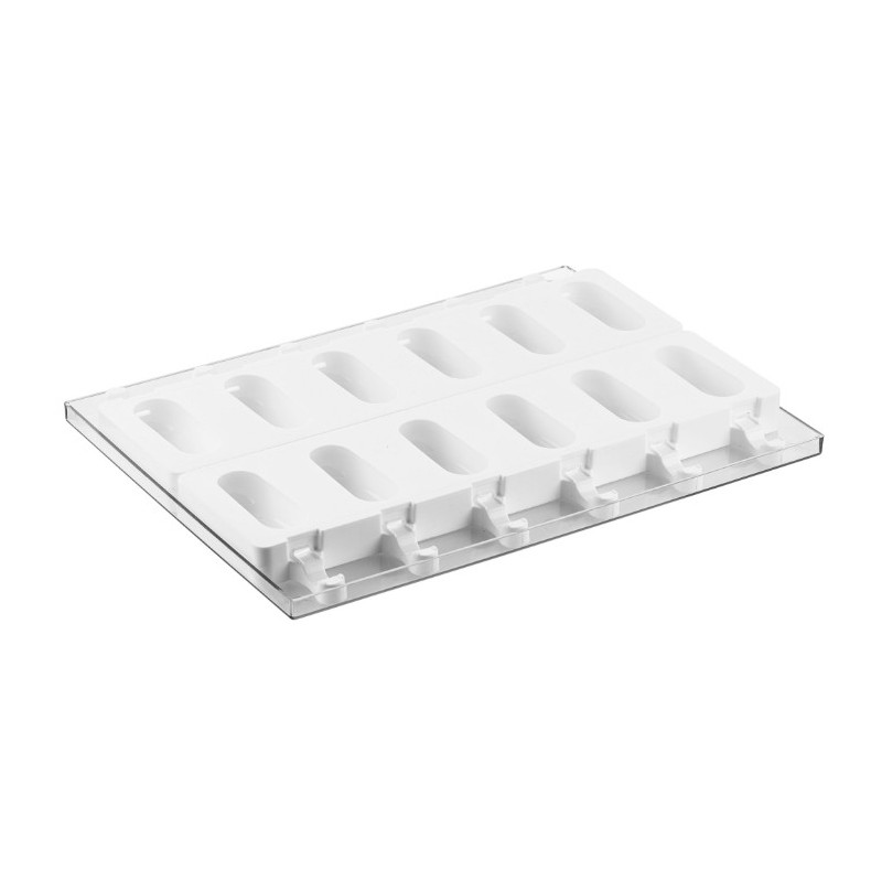 MOULE A GLACE - 12 esquimaux bombés - 93x43xht25 mm - 76ml