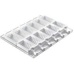 MOULE A GLACE - 12 moules tango - 92x45xht27,5 mm - 90ml
