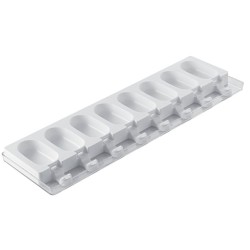 MOULE A GLACE - 16 mini moules classique - 69x38xht18 mm - 37ml