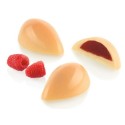 KIT SILICONE CHOCOLAT - 24 quenelles 42x26xht17 mm - 8ml
