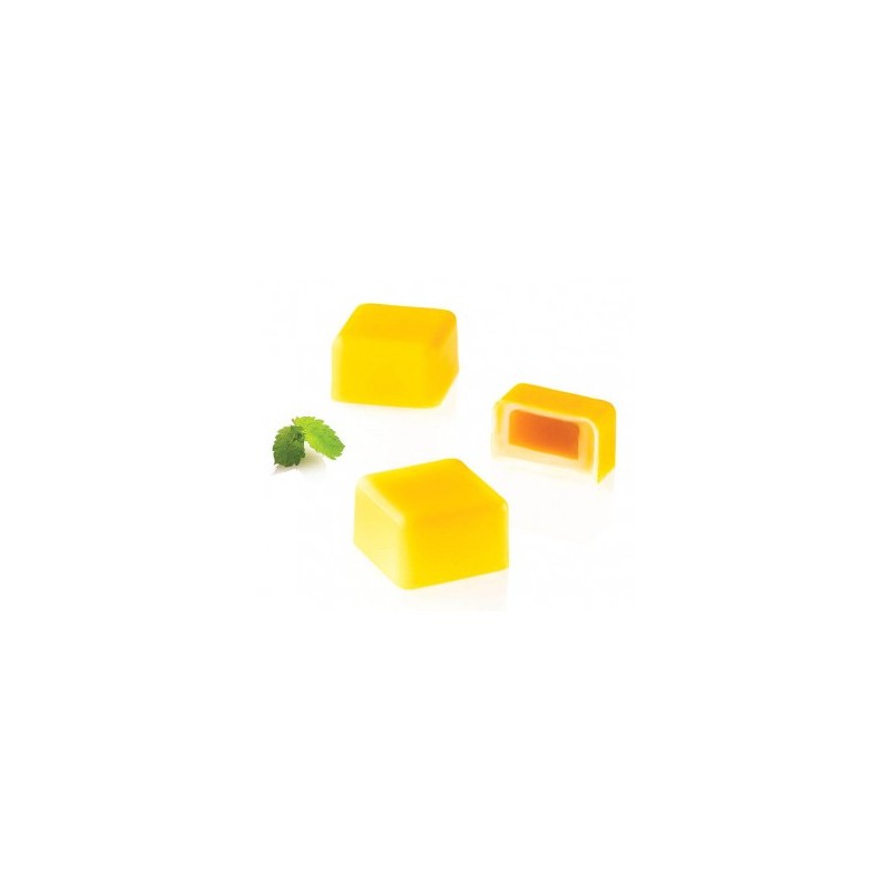 KIT MOULE POUR CHOCOLAT - 24 cubes 21x21xht20.5 mm - 8.5ml