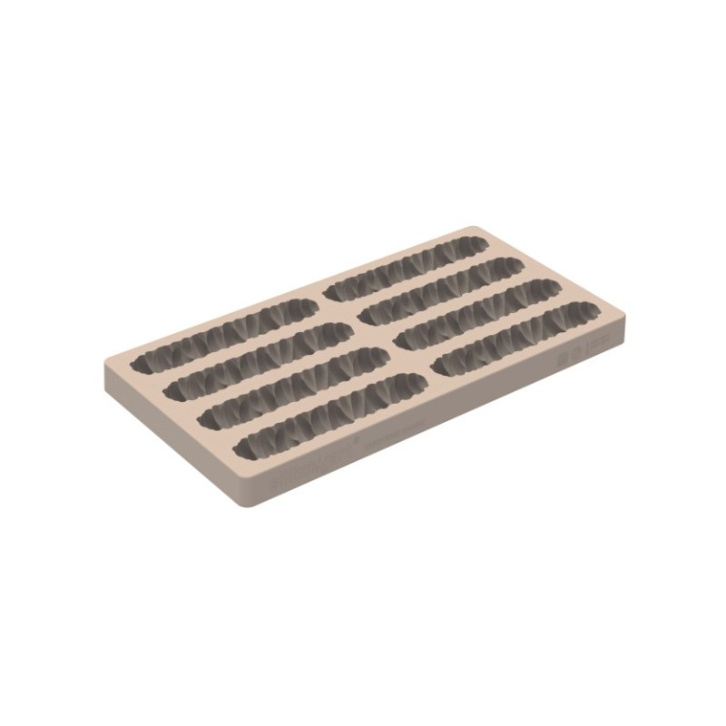 KIT MOULE SILICONE - 8 barres magma 116.5x23xht15 mm - 24ml
