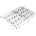 KIT MOULE SILICONE - 8 barres sisma 117x22xht12.5 mm - 23ml