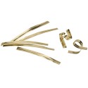ATTACHE METALISEE OR - 90x7 mm (x1000)