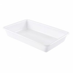 BAC PLAT BLANC