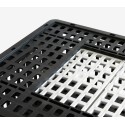 CAGE A VOLAILLES ECO-DURABLE 105 L - 2 PORTES - NOIRE