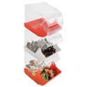 BOITE A BONBONS PLASTIQUE SUPERPOSABLE