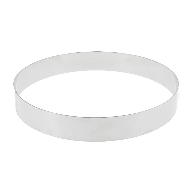 CERCLE ENTREMET INOX HT 35 MM