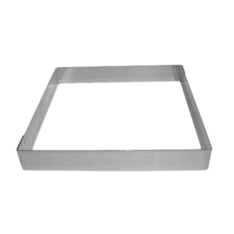 CARRE POUR ENTREMET INOX HT 35 MM