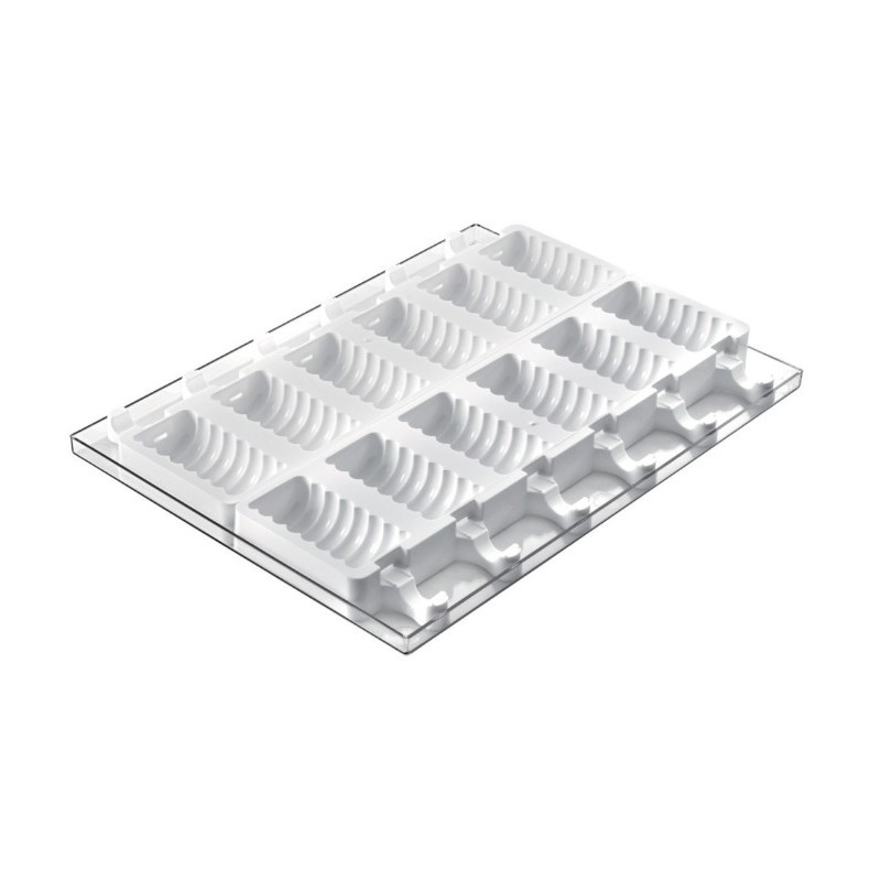 MOULE A GLACE - 12 moules tango - 92x45xht27,5 mm - 90ml