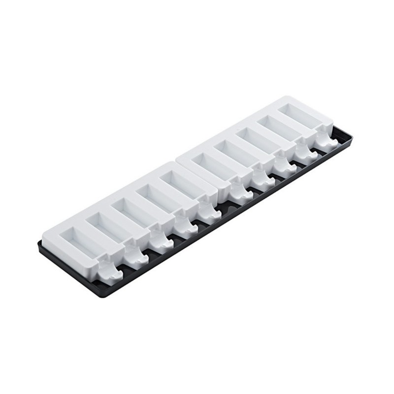 MOULES MINI STICKS GLACE - 10 barres arrondies - 60x20xht18 mm