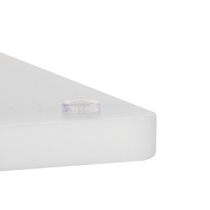 PLANCHE A DECOUPER 600X400X20 - COLORIS BLANC avec rigole pour jus