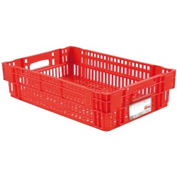 CAISSE AJOUREE EMPILABLE EMBOITABLE HACCP