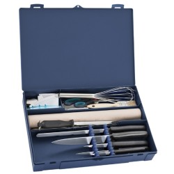MALLETTE "CUISINIER/TRAITEUR" - 24 pièces pour traiteur - 480x300xht9