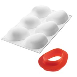 PLAQUE SILICONE 300X175 - 6 zen 87x63xht36 mm - 110ml