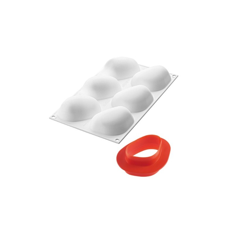 PLAQUE SILICONE 300X175 - 6 zen 87x63xht36 mm - 110ml