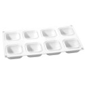 PLAQUE SILICONE CARRES BOMBES