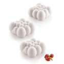 PLAQUE SILICONE 300X175 - 6 mini nuages carrés 71x71xht34 mm - 120ml