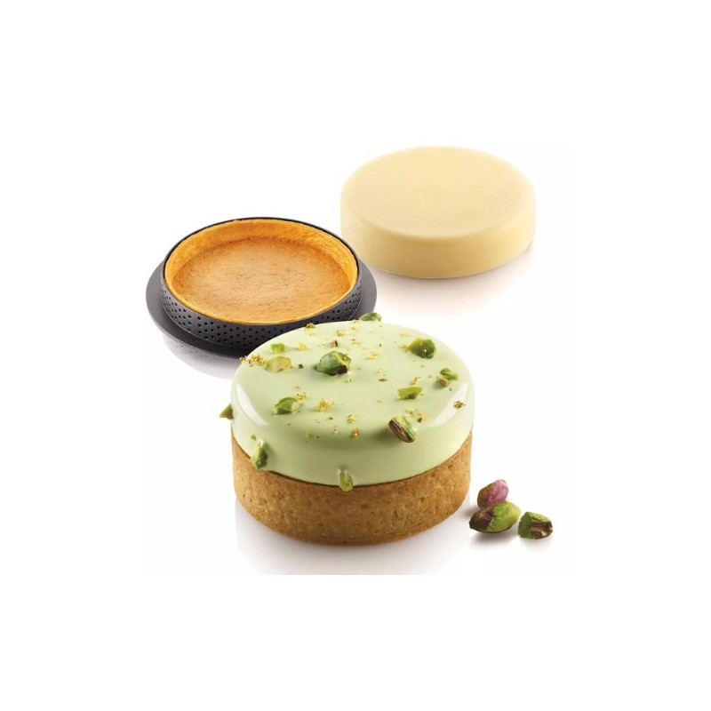 KIT PLAQUE SILICONE - 6 tartelettes klassik Ø 67xht15 mm - 52ml