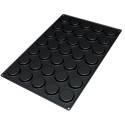 PLAQUE SILICONE 600X400 - 40 florentins Ø 60xht11 mm - 25ml
