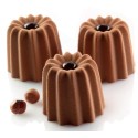PLAQUE SILICONE 600X400 - 54 cannelés Ø 56xht50 mm - 80ml