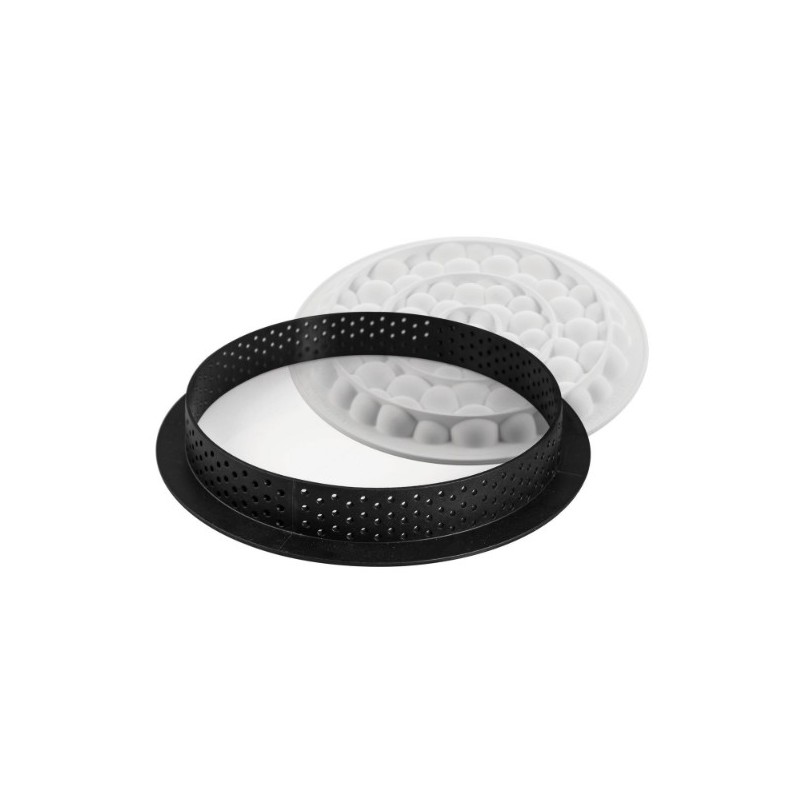 KIT MOULE SILICONE - 1 tarte bubble Ø 190xht20 mm - 370ml