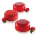 PLAQUE SILICONE 300X175 - 6 ronds universo Ø 67xht27 mm - 90ml