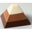 PLAQUE SILICONE 600X400 - 35 pyramides 70x70xht45 mm - 80ml