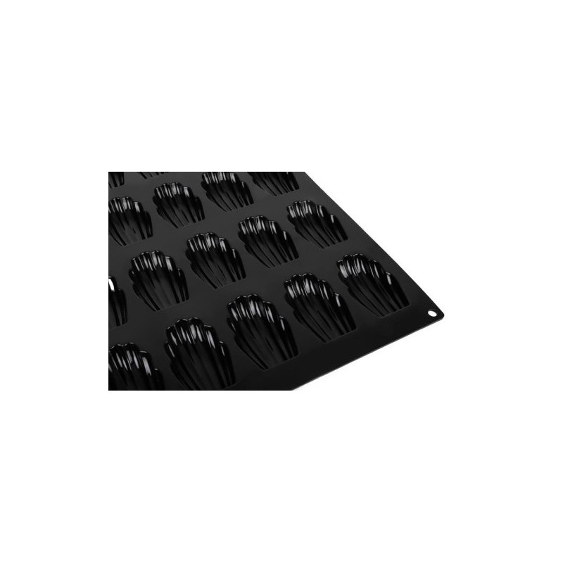 PLAQUE SILICONE 600X400 - 44 madeleines 78x45xht18 mm - 35ml