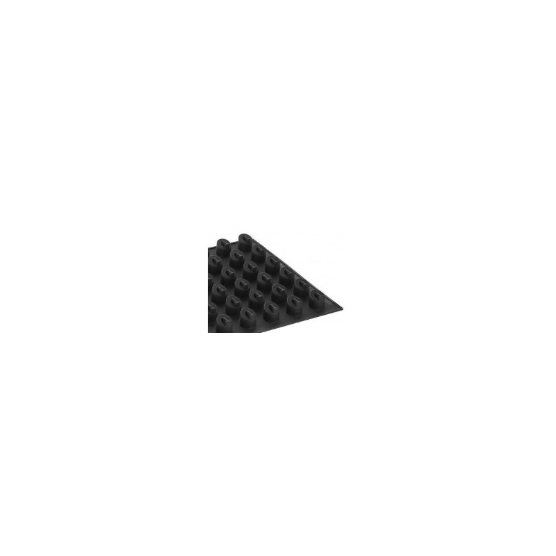 PLAQUE SILICONE 600X400 - 54 mini cylindres Ø 35xht35 mm - 25ml