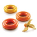 PLAQUE SILICONE 300X175 - 6 savarins promise Ø 85xht20 mm - 65ml