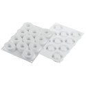 KIT PLAQUE SILICONE 300X175 - 11 loop Ø 52xht6 et 60xht13 mm