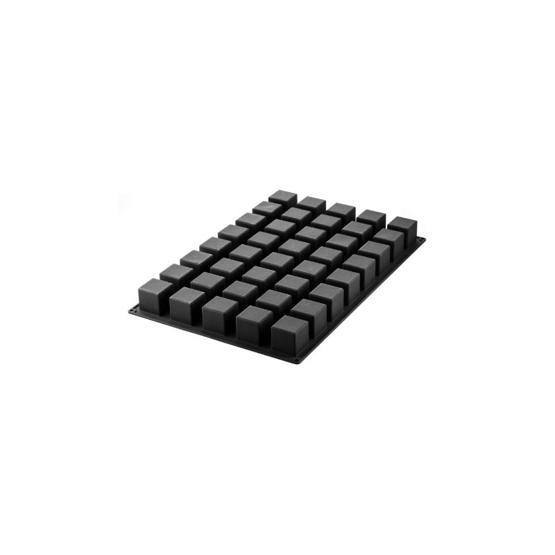 PLAQUE SILICONE 600X400 - 40 cubes 50x50xht50 mm - 122.5ml