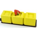 PLAQUE SILICONE 600X400 - 20 tricubes 120x32xht32 mm - 115ml