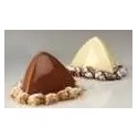 PLAQUE SILICONE 600X400 - 24 triangles bombés 75x72xht58 mm - 96ml