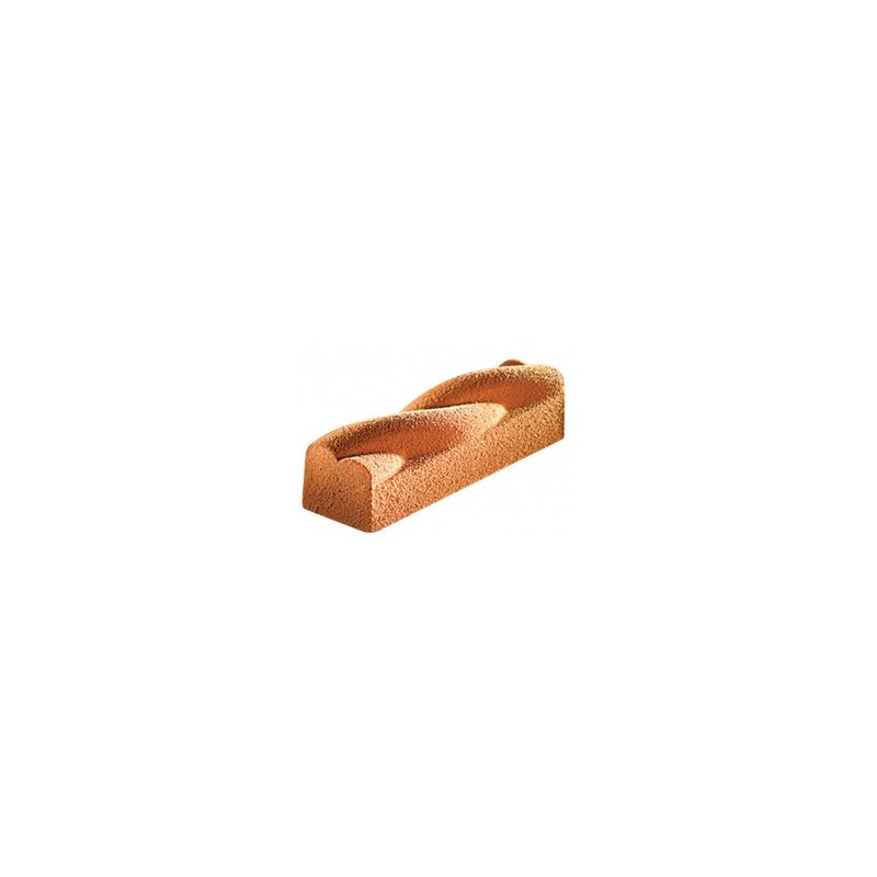 PLAQUE SILICONE 600X400 - 20 bandes twists 122x32xht33 mm - 100ml
