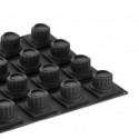 PLAQUE SILICONE 600X400 - 24 colonnes césar 70x70xht50 - 130ml