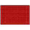 PLAQUE RELIEF SILICONE 560X390 - Motif fleurs carrées 30 mm