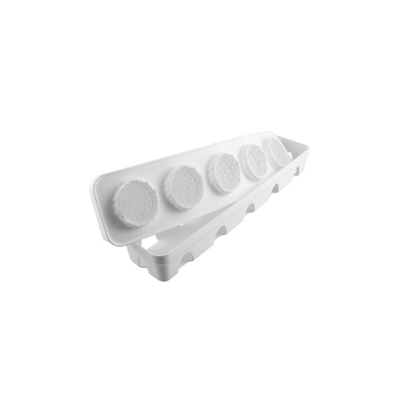 KIT MOULE SILICONE - 5 mûres/framboises diam 65xht67 mm - 110ml
