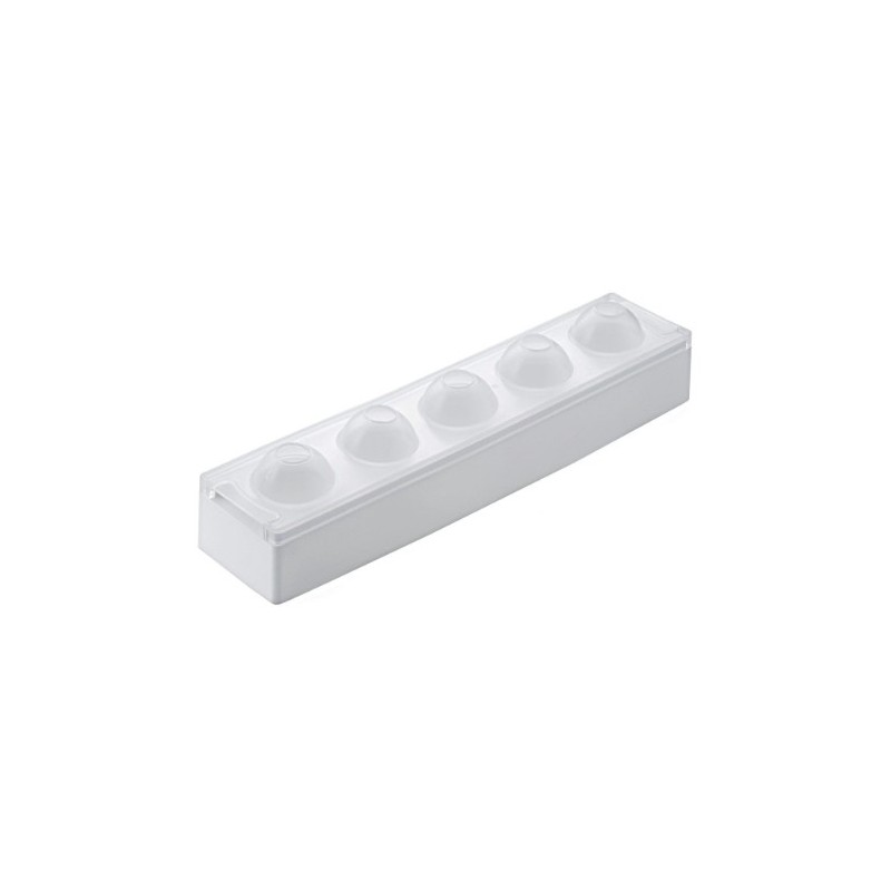 MOULE 3D SILICONE - 5 oeufs Ø 50xht73 mm - 100ml