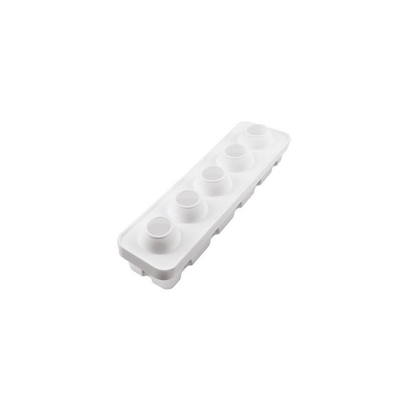 KIT MOULE SILICONE - 5 noisettes diam 59xht62 mm - 126ml