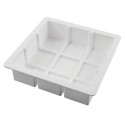 MOULE SILICONE - 1 carré cubik 172x172xht50 mm - 1.4L