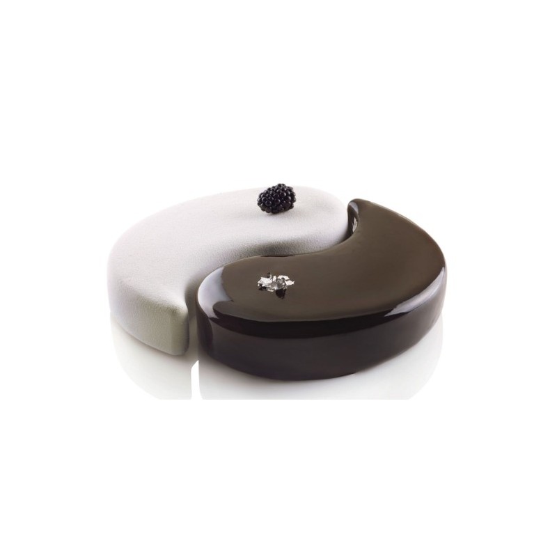 MOULE SILICONE - 1 yin&yang 245x195xht50 mm - 2500ml