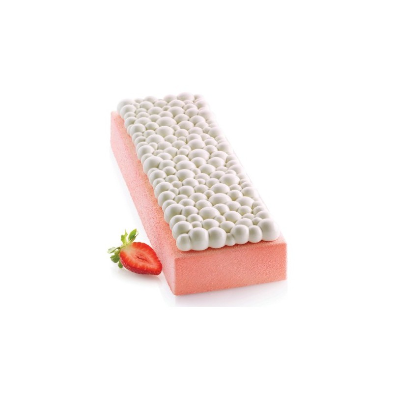 MOULE SILICONE - 1 milles bulles 300x100xht36 mm - 1300ml