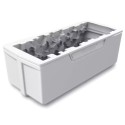 MOULE SILICONE - 1 bûche woody 221x89xht76 mm - 1100ml