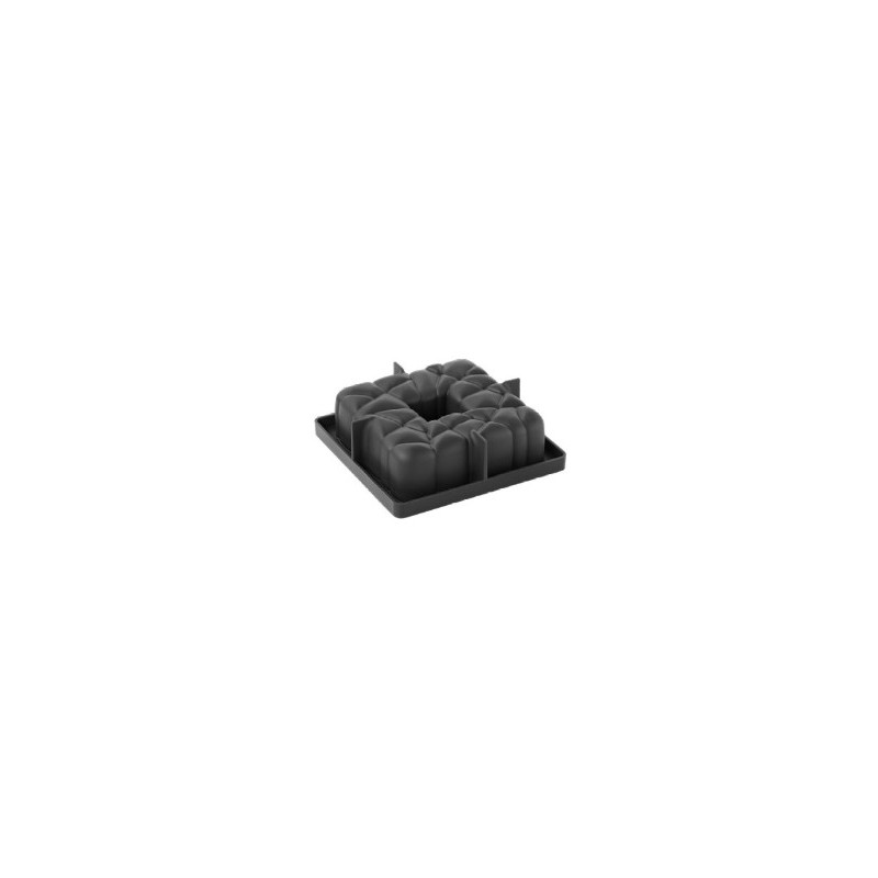 MOULE SILICONE - 1 square 150x150xht55 mm - 1000ml