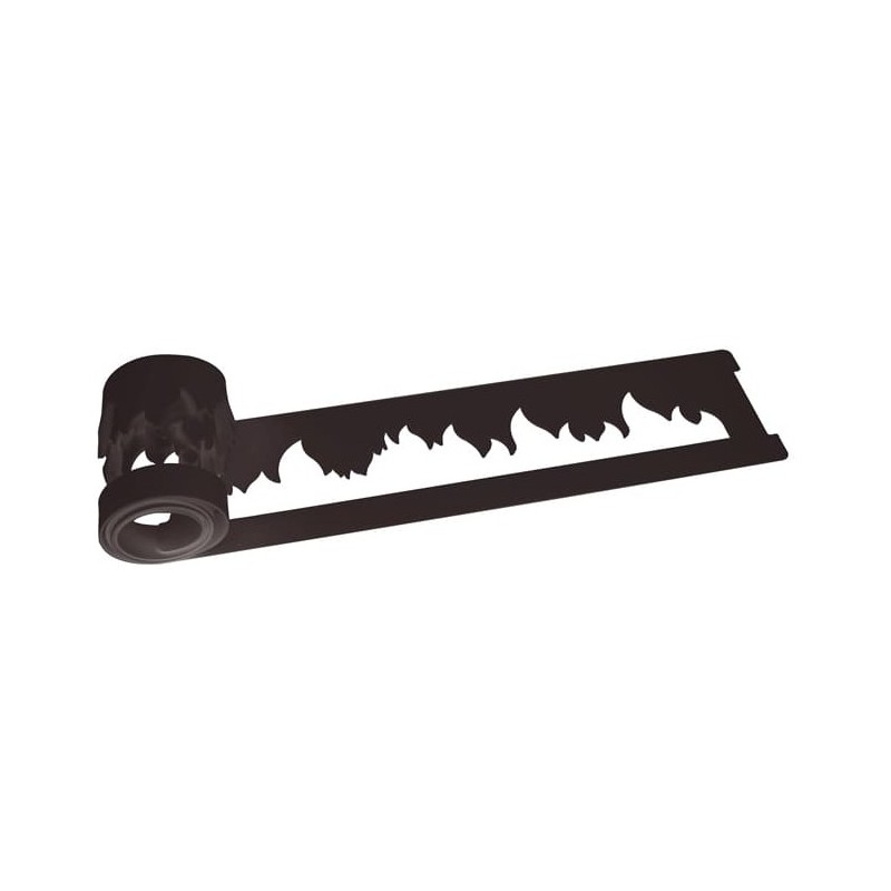 BANDE DECORATION - Modèle flammes 900x85xép2 mm