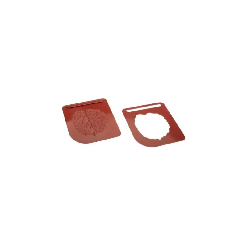 KIT MOULE SILICONE - Feuille noisetier 82x75 mm