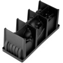 MOULE SILICONE BUCHE - Décor père noël 254x103xht100 mm - 1300ml
